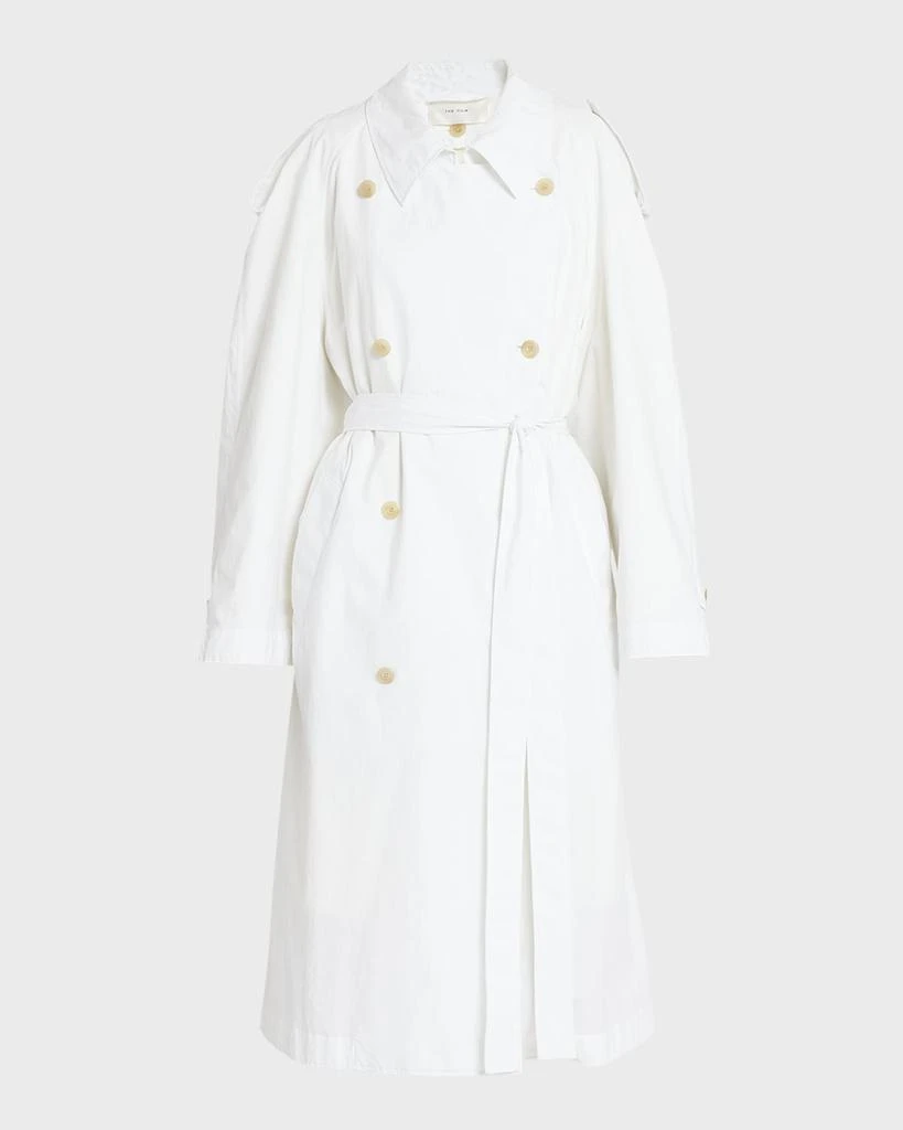 The Row Denver Belted Long Trench Coat 1