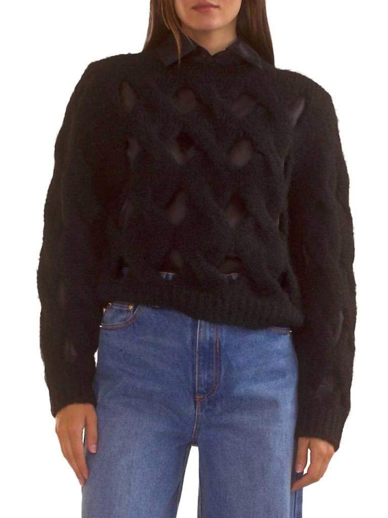 Cynthia Rowley Cynthia Rowley - Open Knit Sweater