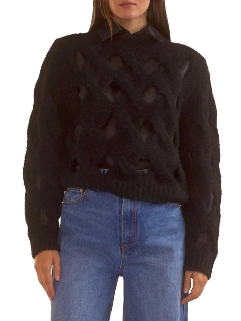 Cynthia Rowley Cynthia Rowley - Open Knit Sweater 1