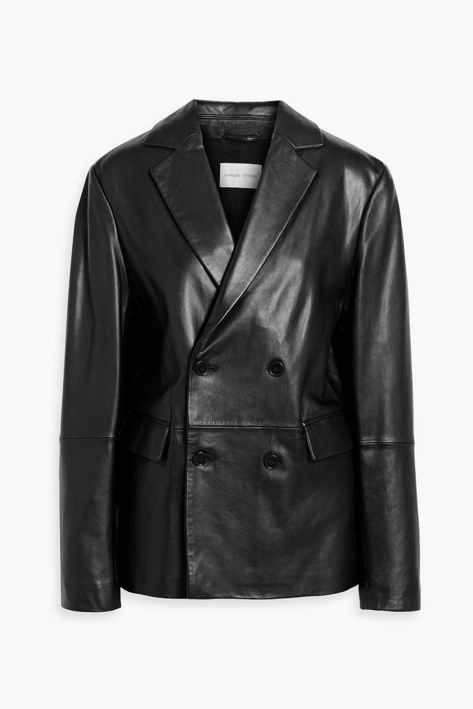 ジャケット Loulou Studio Ivory leather Davao blazer Loulou Studio Ivory Leather Davao Blazer | italist