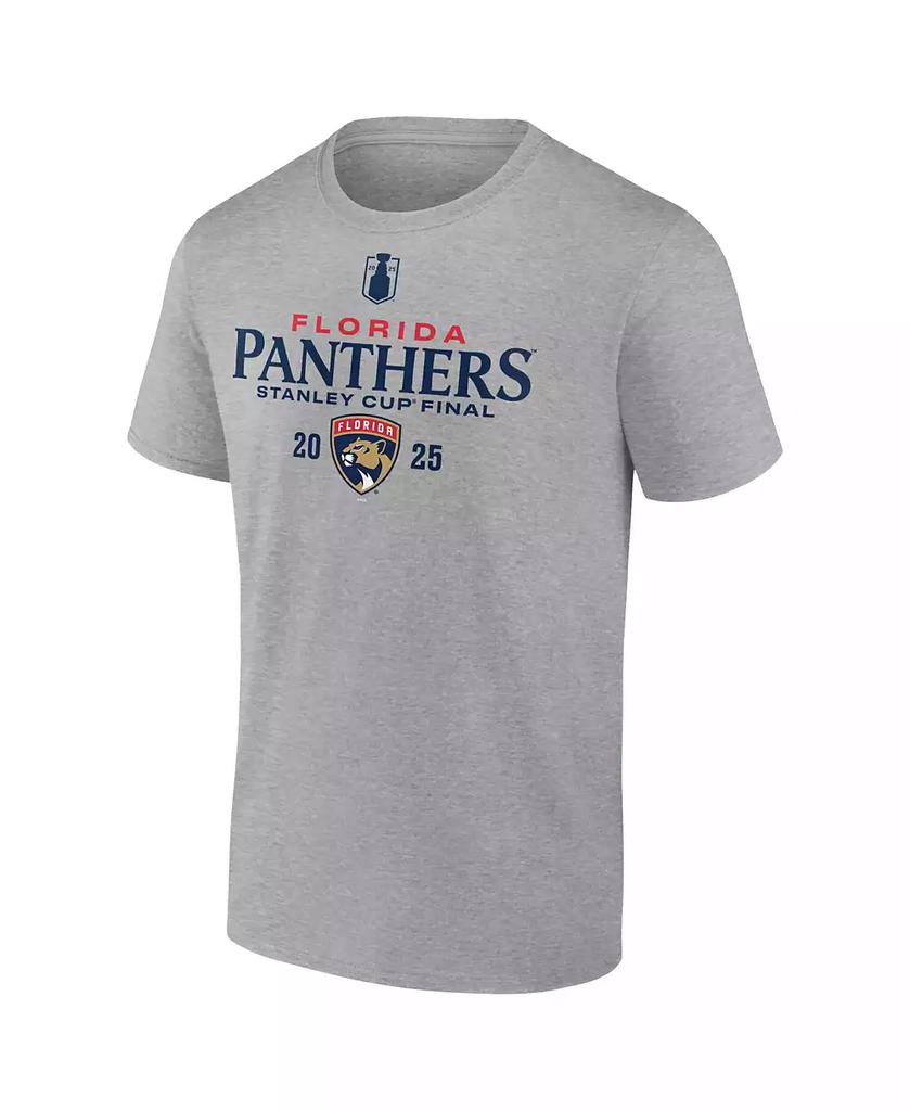 Fanatics Men's Steel Florida Panthers 2025 NHL Stanley Cup Playoffs Roster T-Shirt
