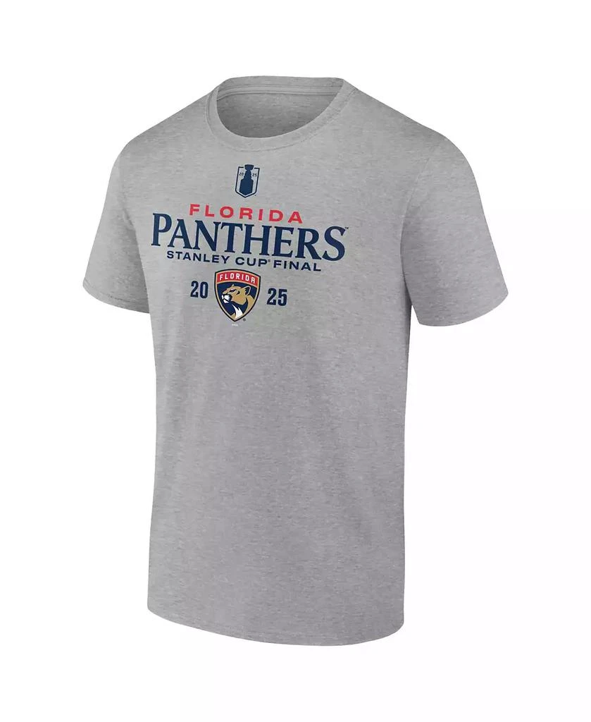 Fanatics Men's Steel Florida Panthers 2025 NHL Stanley Cup Playoffs Roster T-Shirt 2