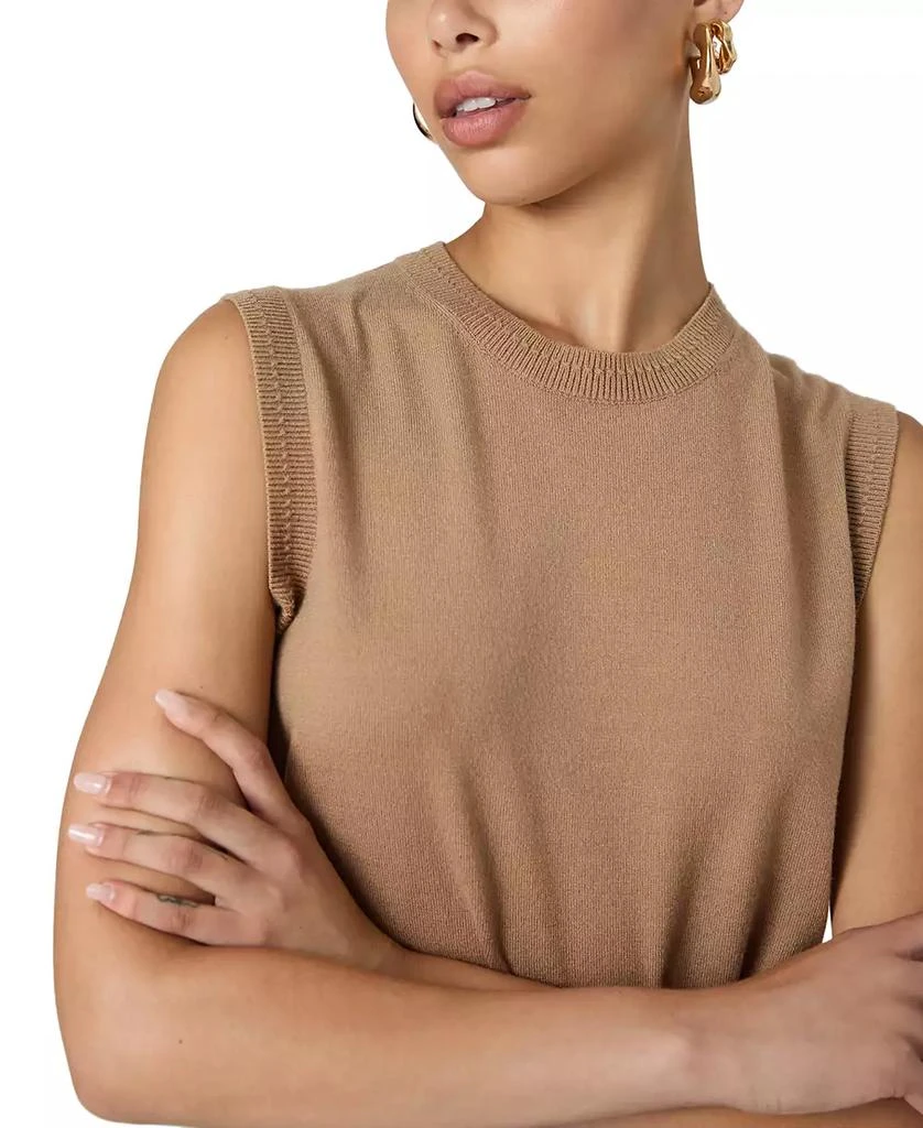 French Connection Women's Cosysoft Crewneck Sweater Vest 5