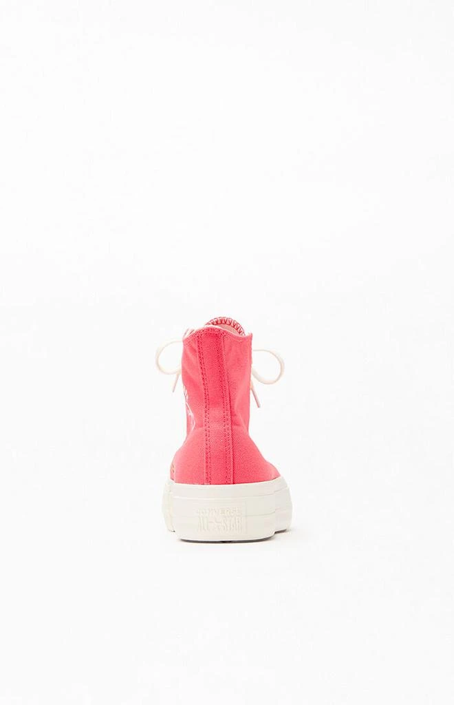 Converse Rose Chuck Taylor All Star Lift High Top Sneakers 3