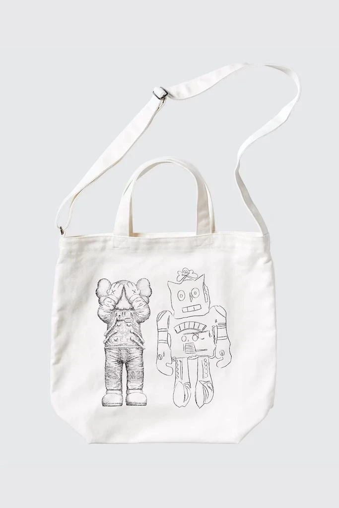 kaws KAWS Uniqlo + Warhol 2-Way Tote Bag 1
