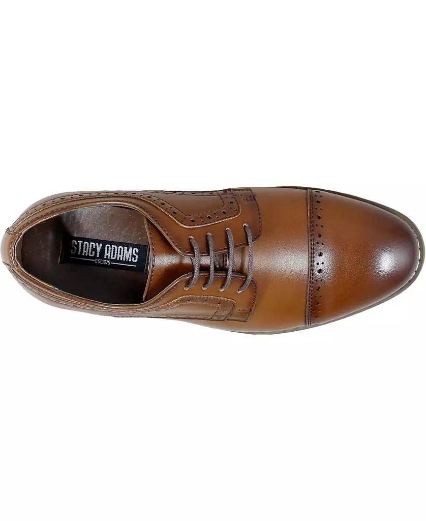Stacy Adams Little Boy Dickinson Cap Toe Oxford Shoe 8