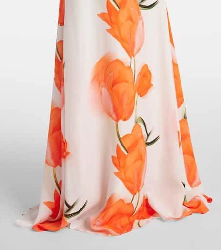 Alexandra Miro Isla floral gown 5