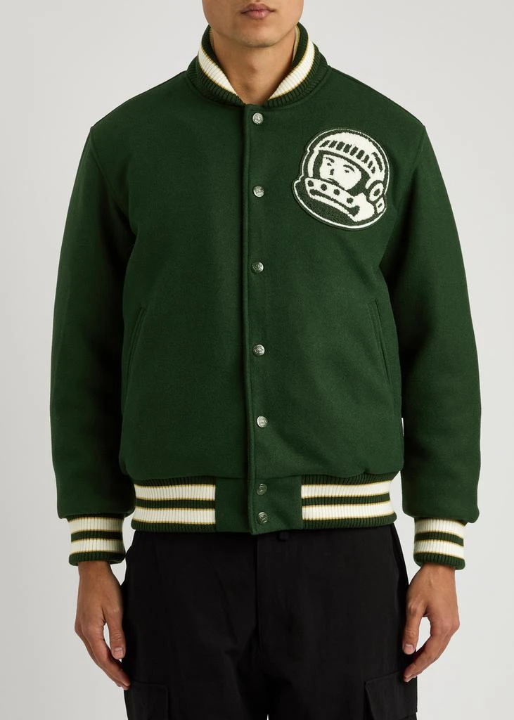 Billionaire Boys Club Logo-appliquéd padded felt varsity jacket 2