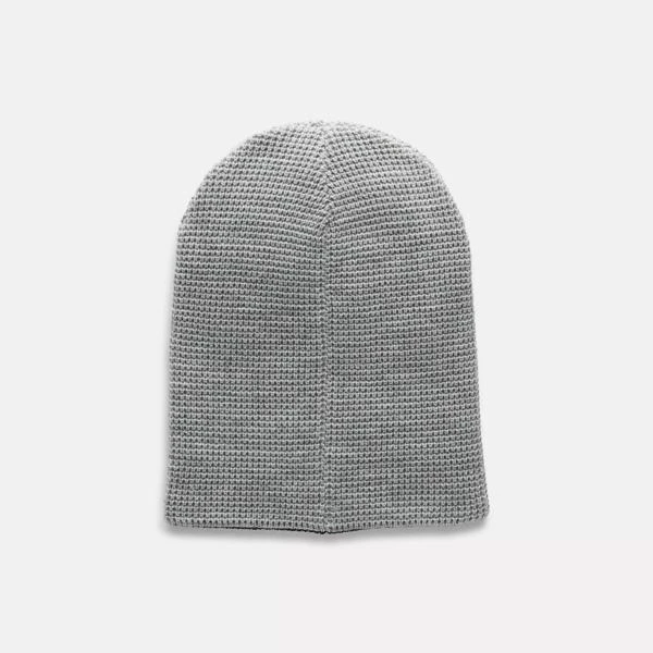 Reebok Reversible Slouchy Waffle Knit Hat 2