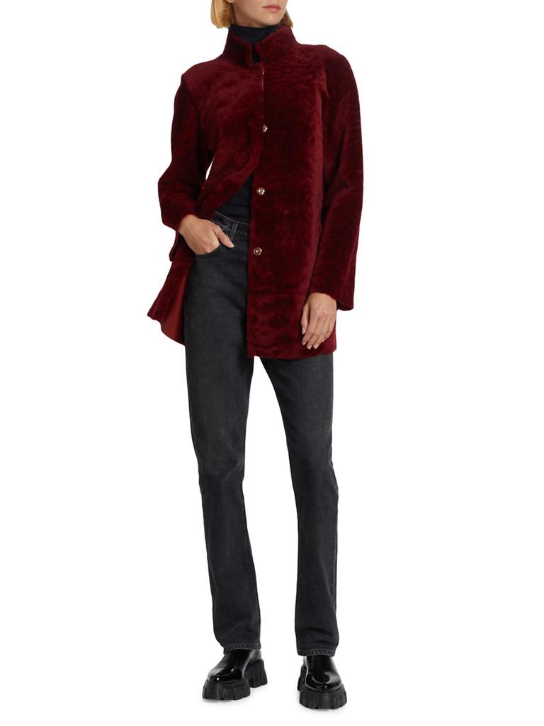 Maximilian Maximilian Reversible Shearling Lamb Jacket