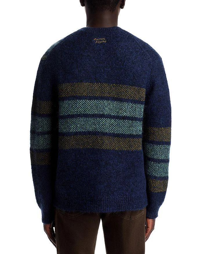 Maison Kitsune Check Intarsia Knit Cardigan 4