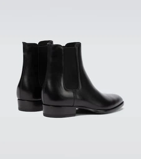Yves Saint Laurent Wyatt leather Chelsea boots 2