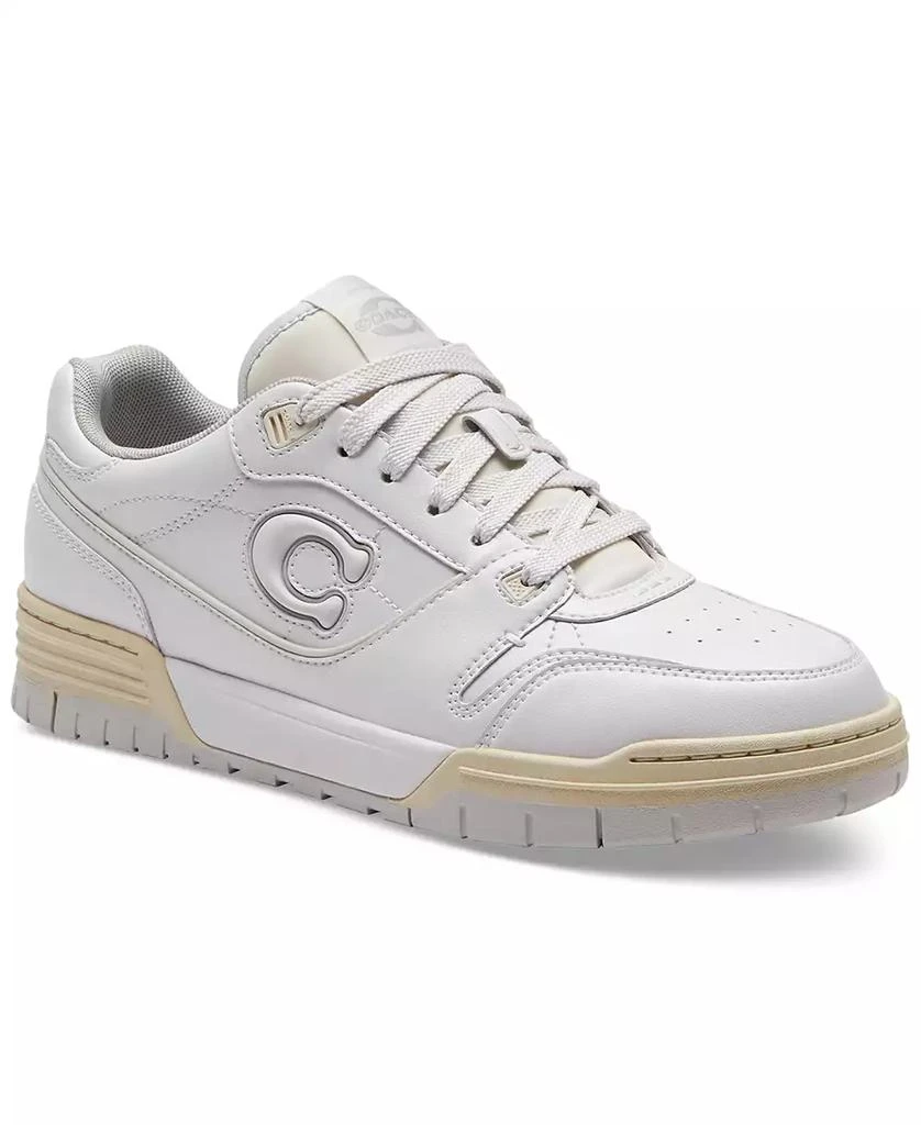Coach SoHo Leather Lace-Up Casual Sneakers 1
