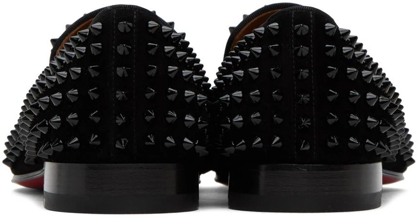 Christian Louboutin Black Dandelion Spikes Loafers 2