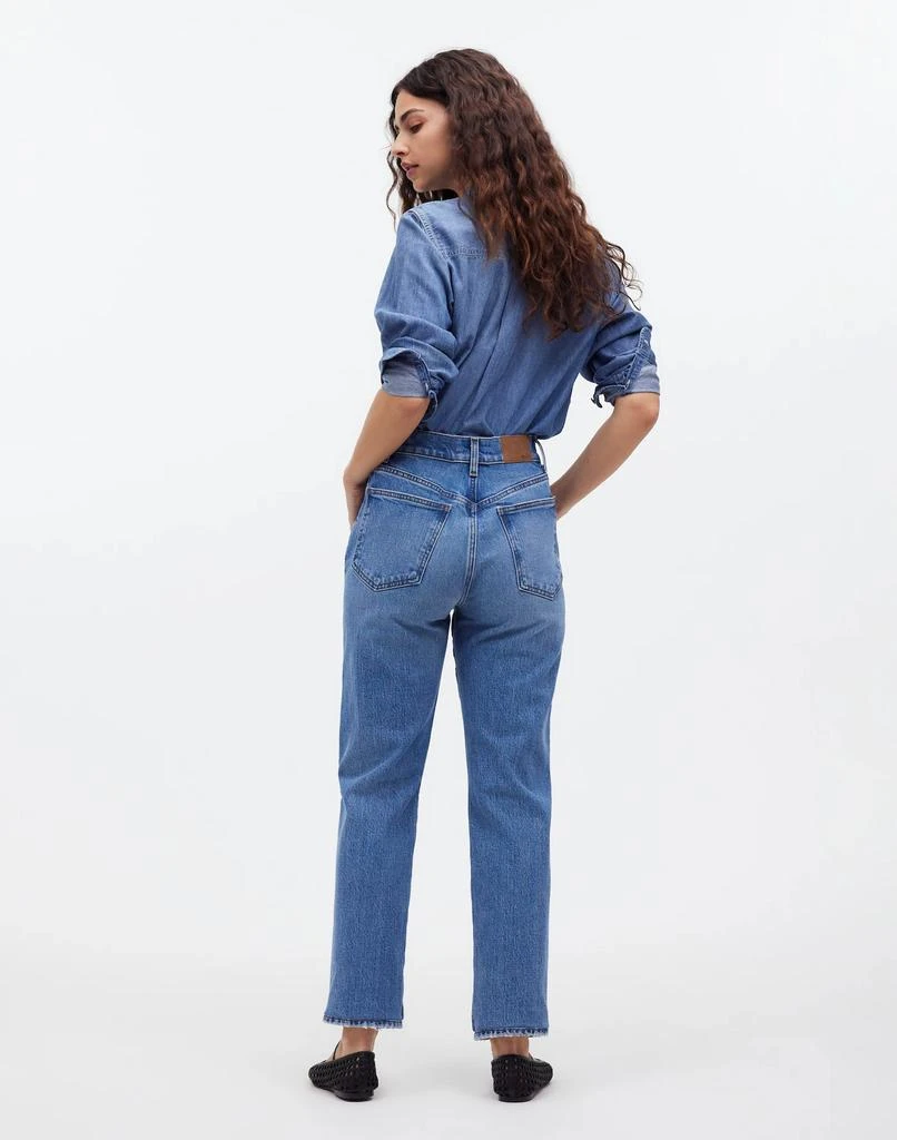 Madewell The '90s Straight Crop Jean 4