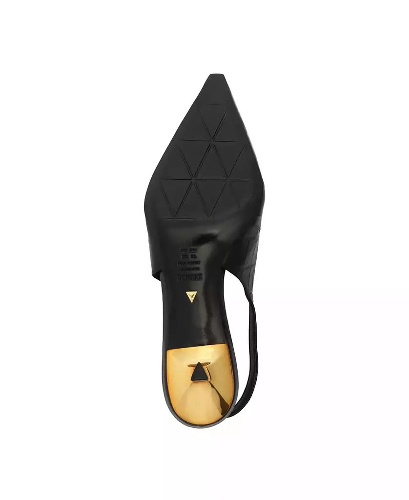 Schutz Women's Ciara Slingback Kitten Heel Pumps 5