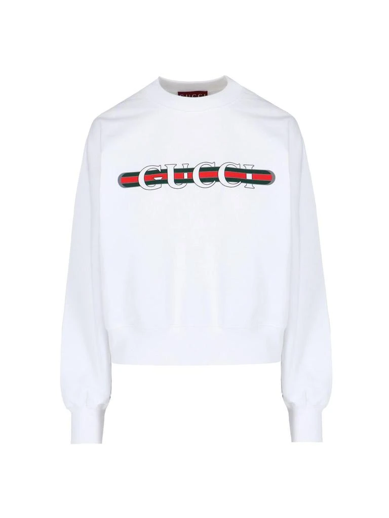 Gucci Logo Crewneck Sweatshirt 4