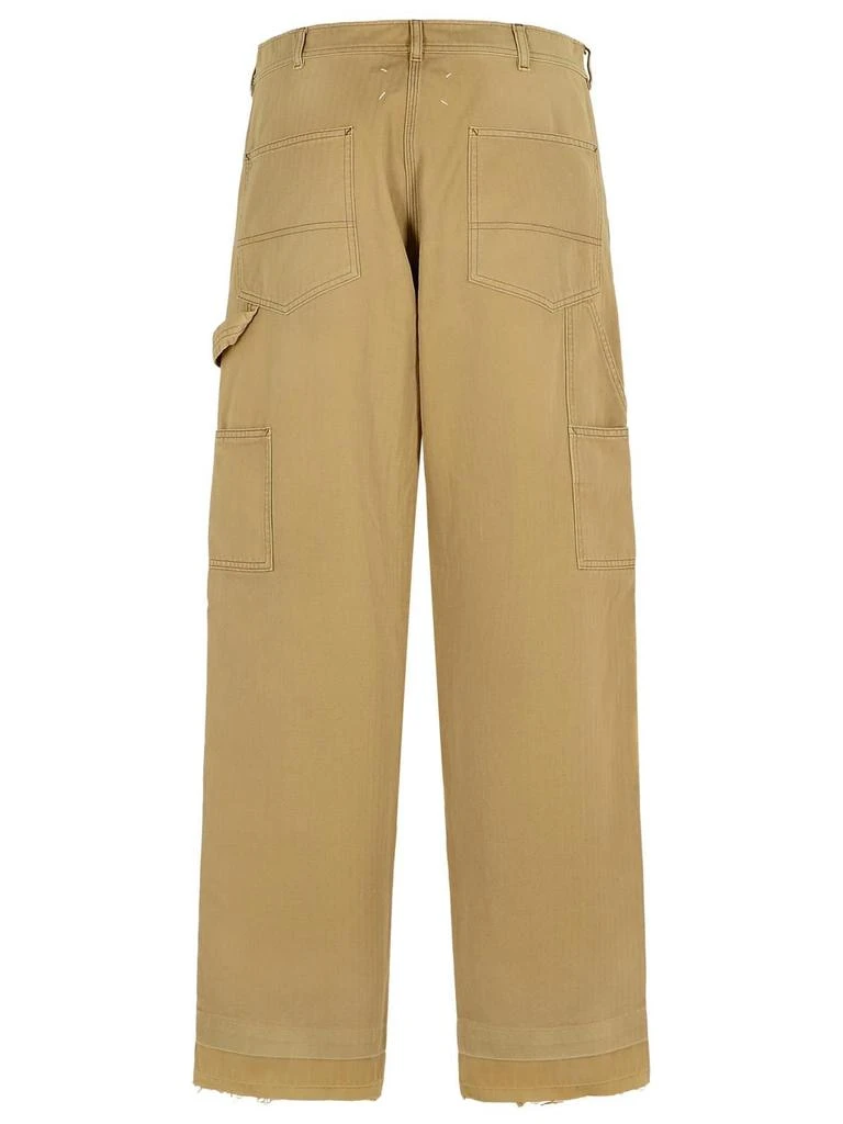 MAISON MARGIELA Maison Margiela Textured Straight-Leg Distressed Jeans 2