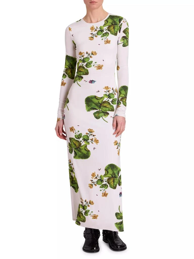 Loewe Floral Tube Maxi Dress 2