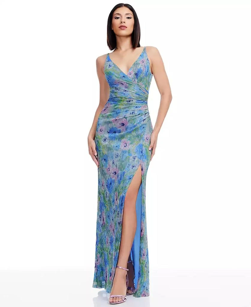 Dress The Population Women's Jordan Plisse-Knit Bodycon Dress 1