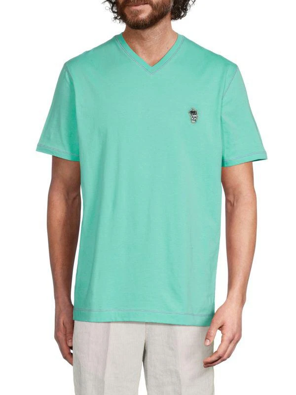 Robert Graham Damien Graphic Cotton T-Shirt 1
