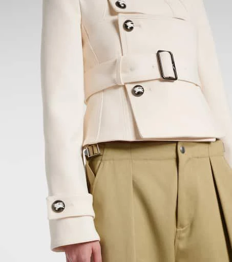 Burberry Belted cutout jacket 5