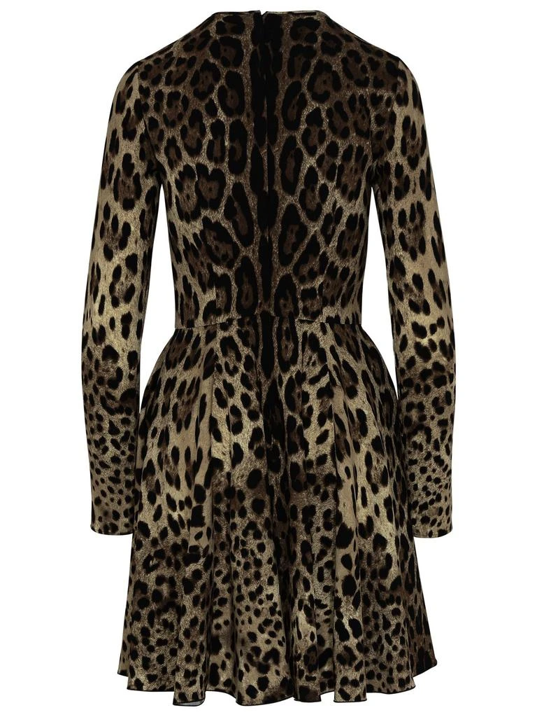Dolce & Gabbana Dolce & Gabbana Leopard-Print Mini Dress 2