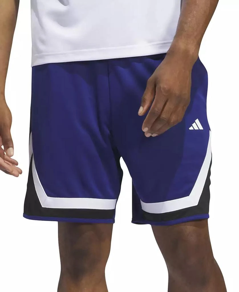 Adidas Men's Pro Block Basketball AEROREADY Shorts - 11in Inseam 1