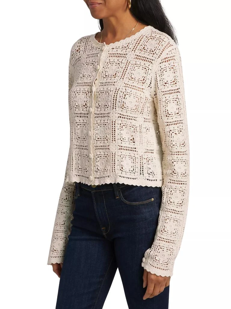 FRAME The Crocheted Cardigan 4