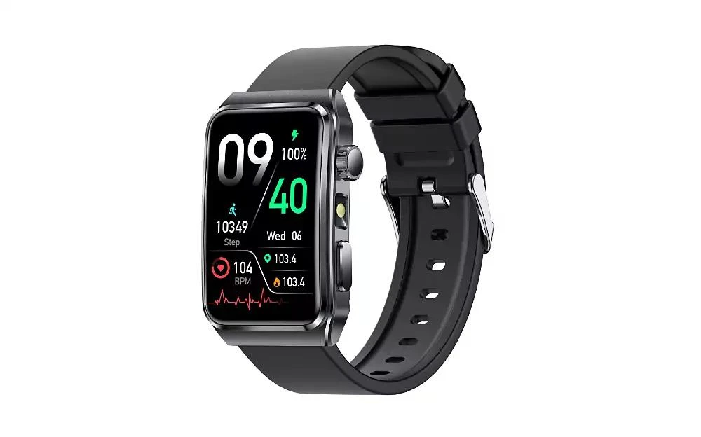 RUXING Smart Advanced Outdoor Health Smart Bracelet with Flashlight and Continuous Monitoring -Pink 1