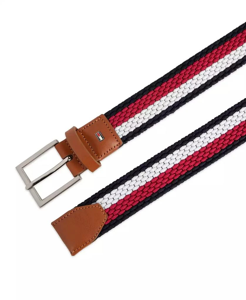 Tommy Hilfiger Men
s Giftable Boxed Fully Adjustable Stretch Casual Braided Belt 5