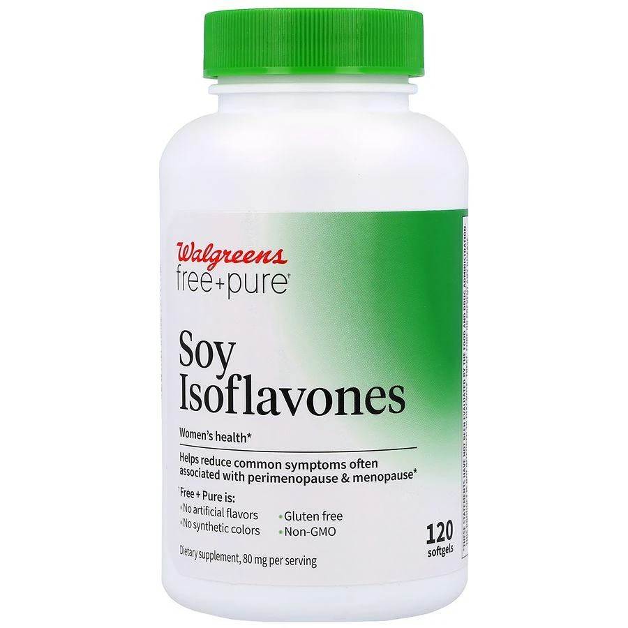 Walgreens Soy Isoflavones 80 mg Softgels 1