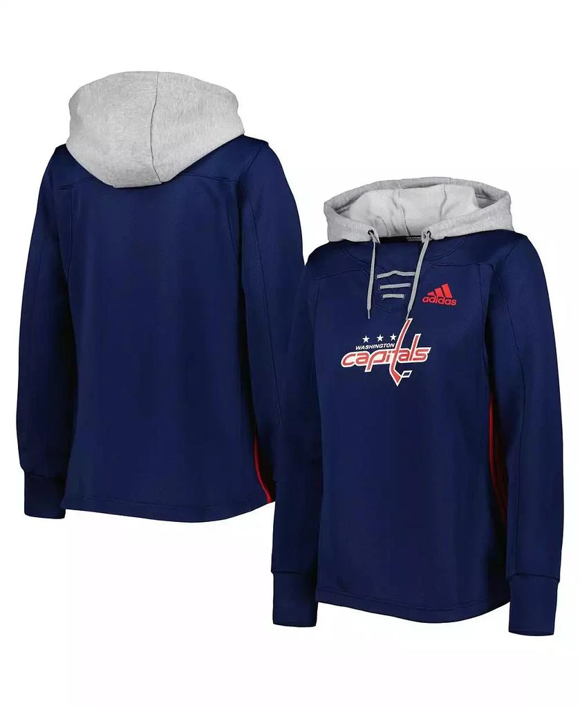 Adidas Women's Navy Washington Capitals Skate Lace Primeblue Team