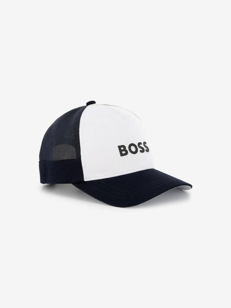 Hugo Boss BOSS Boys Logo Cap in Navy 1