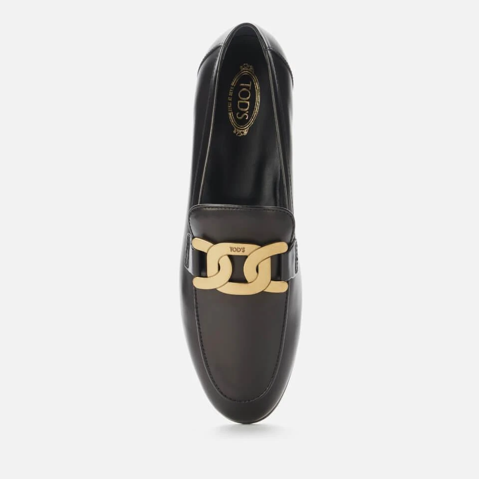undefined TOD'S WOMEN'S KATE LEATHER LOAFERS - BLACK 3
