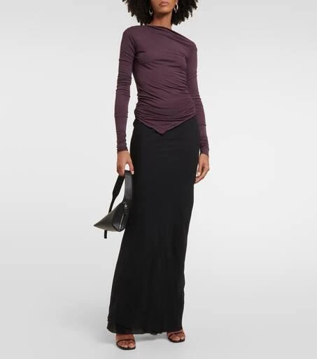 Rick Owens Lilies draped jersey top 2