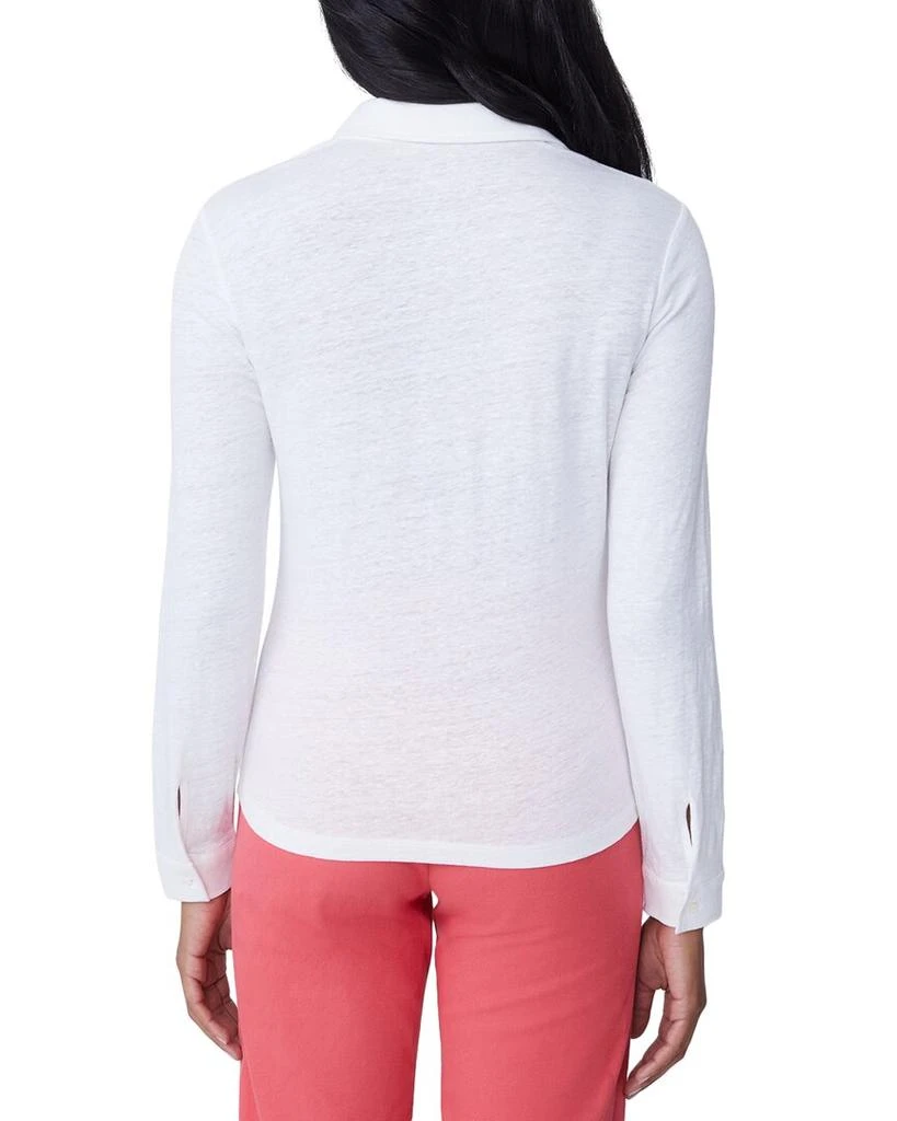 J.McLaughlin Betty Linen-Blend Top 2