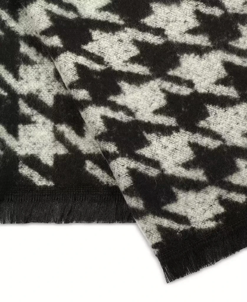 Michael Kors MICHAEL Women's Houndstooth Wrap Scarf 4