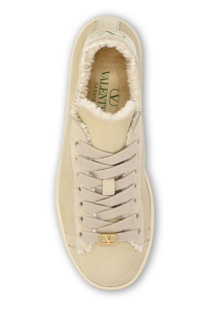 Valentino Valentino	VLogo Plaque Lace-Up Sneakers 4