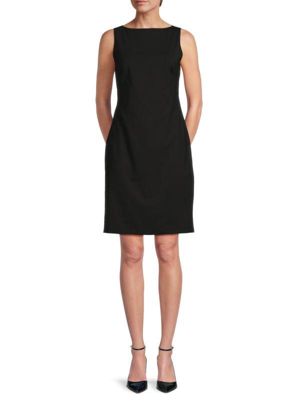 Theory Betty Virgin Wool Blend Dress