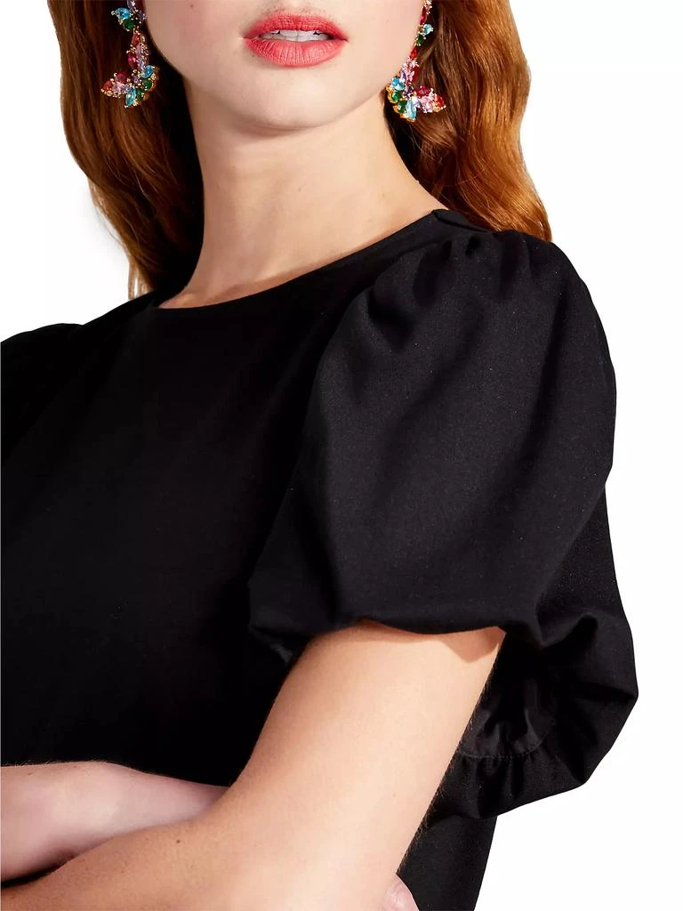 Kate Spade Ponte Puff-Sleeve Sheath Dress 5