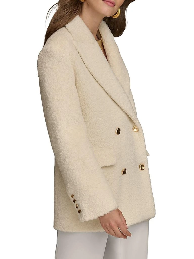 Donna Karan Faux-Fur Blazer 4