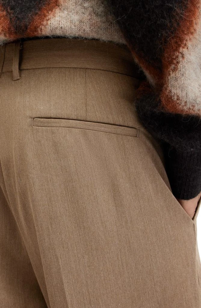 ALL SAINTS Santee Pleated Front Pants 4