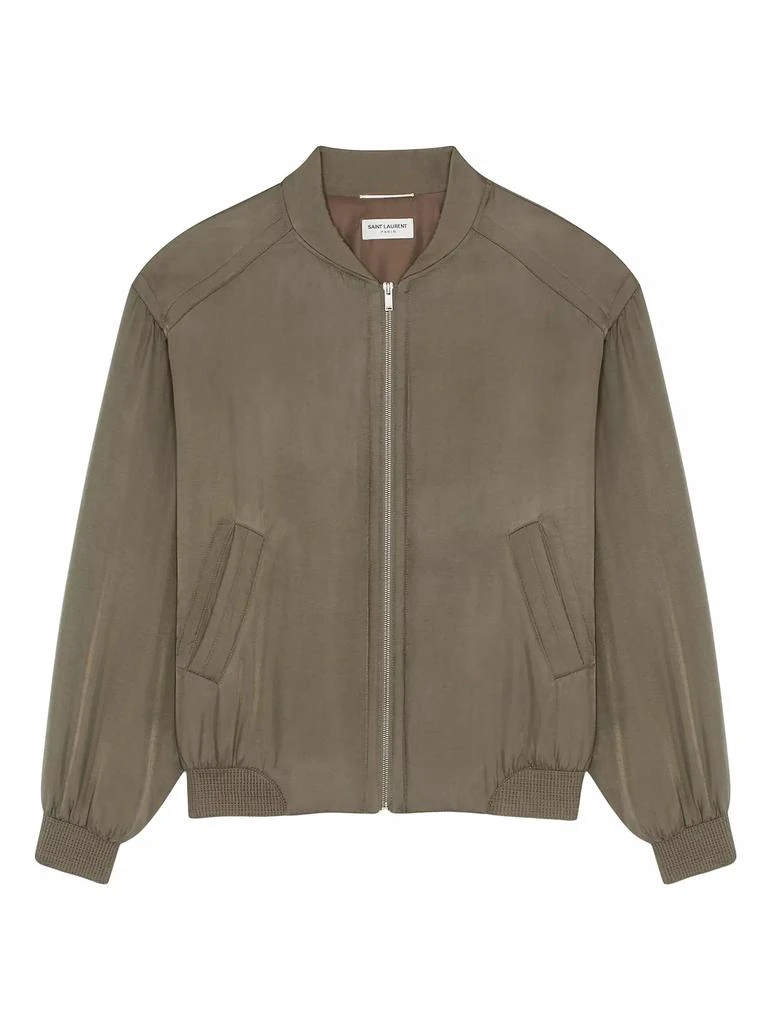 Yves Saint Laurent Teddy Jacket In Twill 1