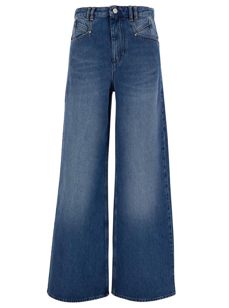 Isabel Marant Isabel Marant Lemony Wide-Leg Jeans