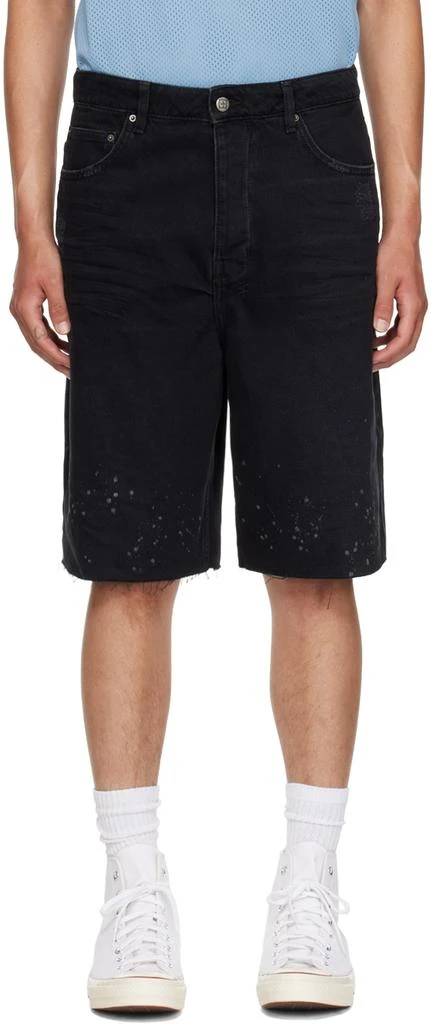 Ksubi Black Maxx Denim Shorts 1