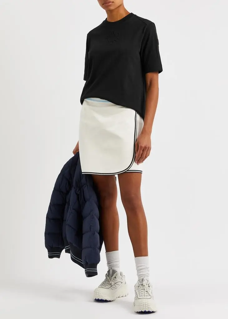 Moncler Logo-embossed cotton T-shirt  4