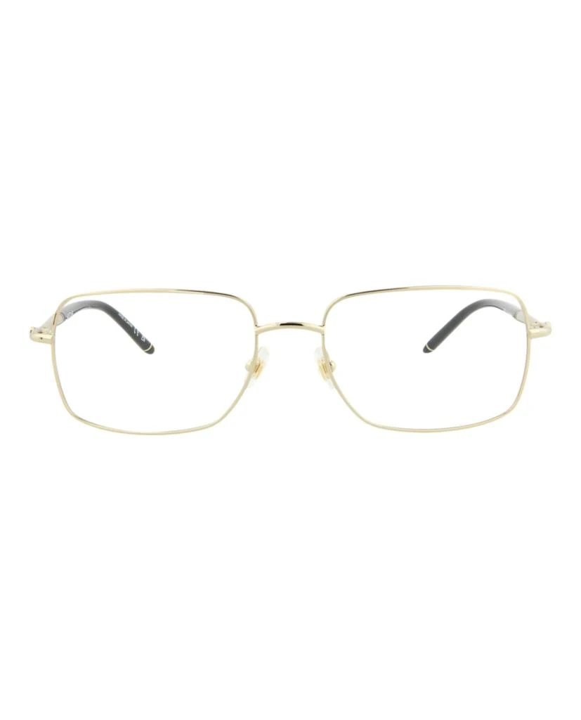 MontBlanc Square-Frame Metal Optical Frames 1