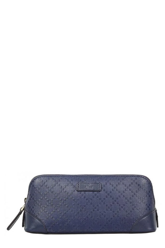 Gucci Gucci Embossed Logo Zipped Cosmetic Case 1