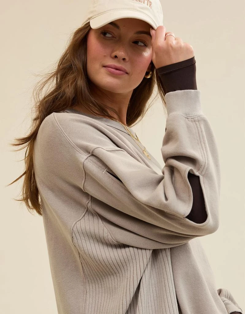 Aerie Aerie Très Chic Keyhole Sweatshirt 5